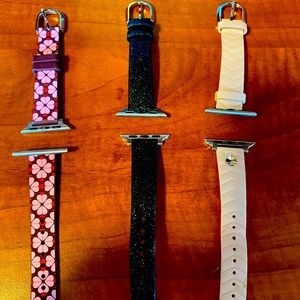 Kate spade Apple Watch bands like new 38/40 mm